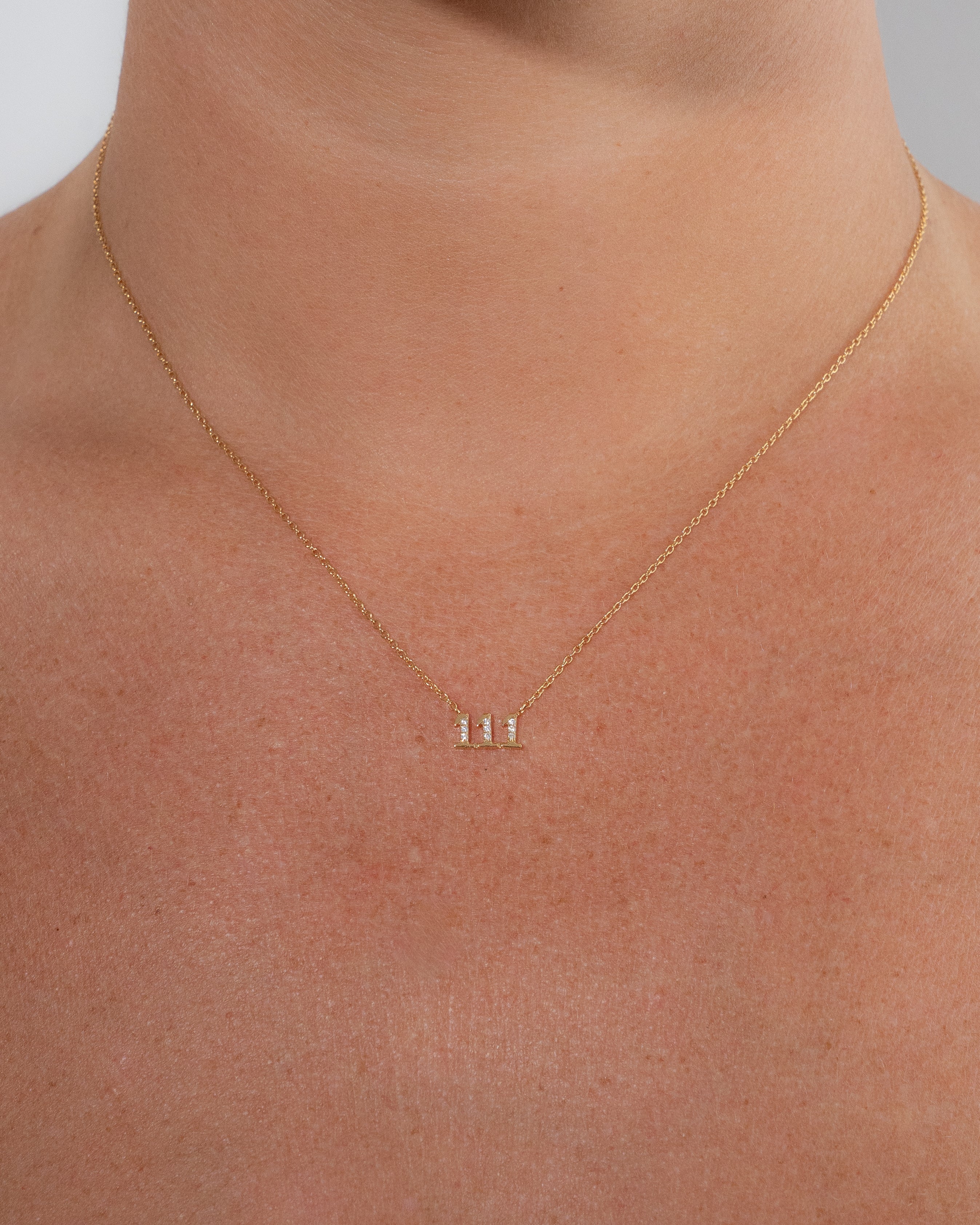 111 Angel Number Necklace - Image 2