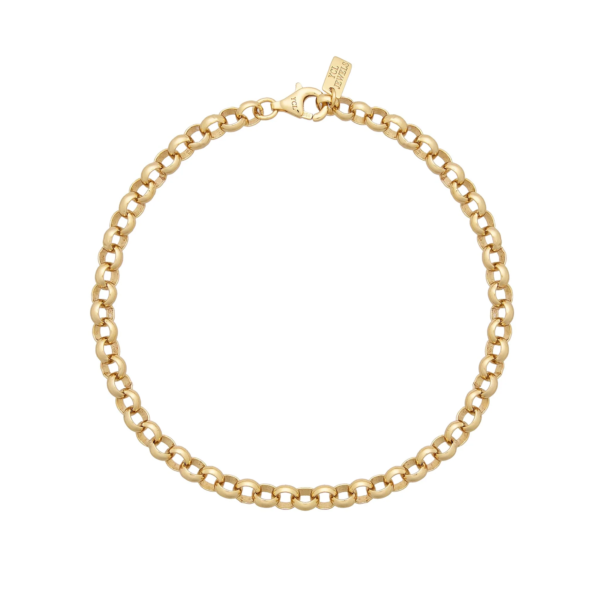 4mm Belcher Bracelet