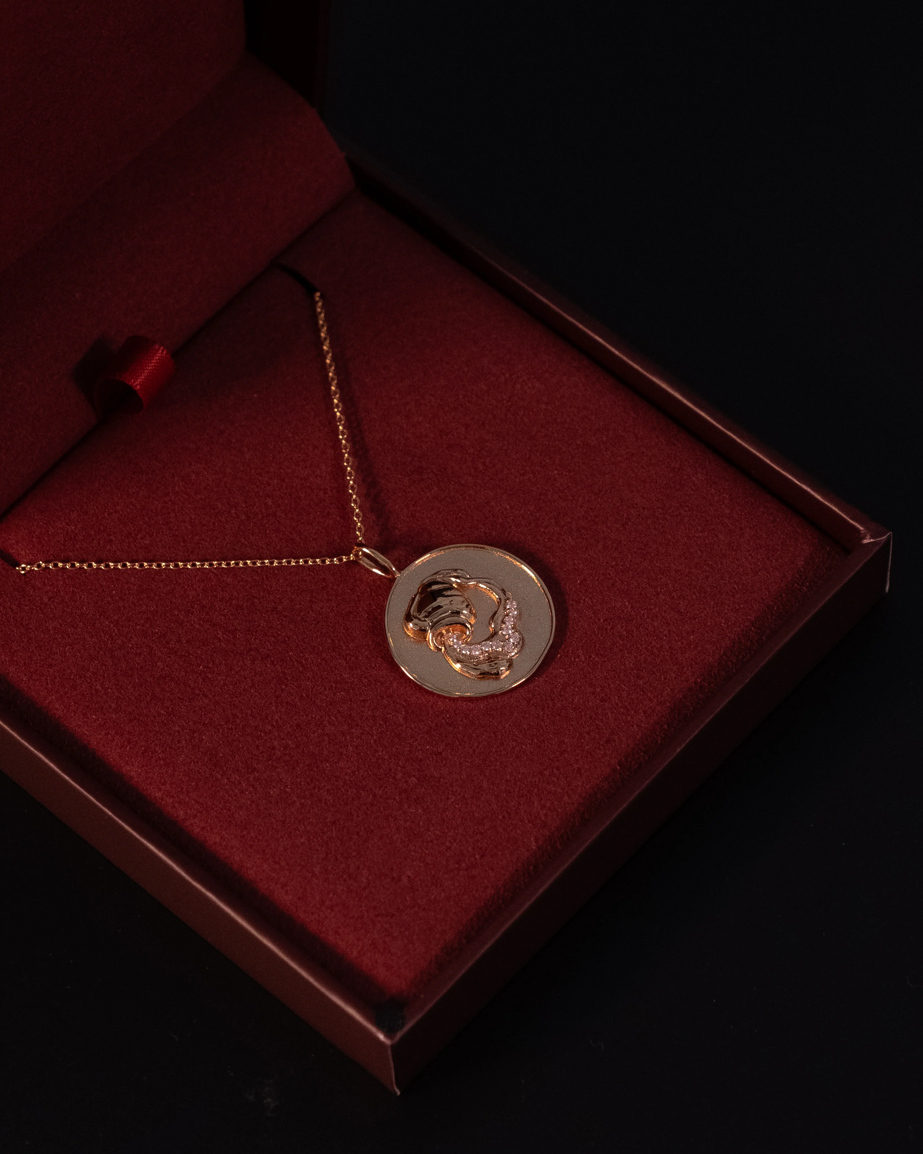 Aquarius Zodiac Necklace - Image 2