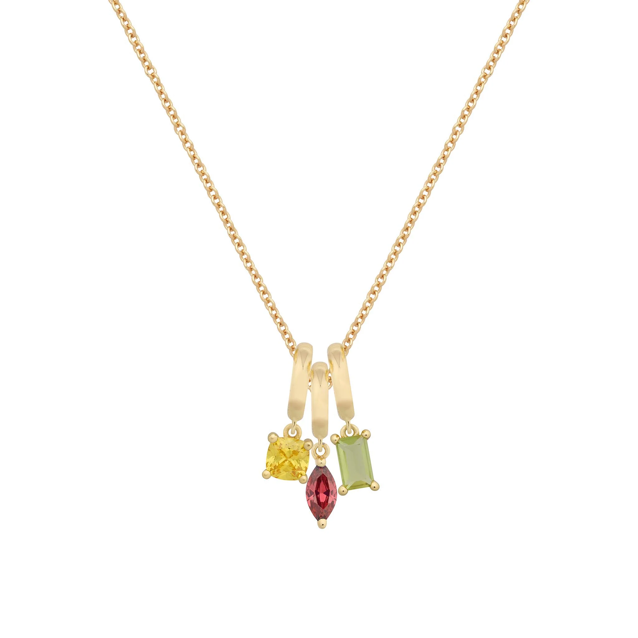 Birthstone Charm Custom Necklace (not for individual sale)