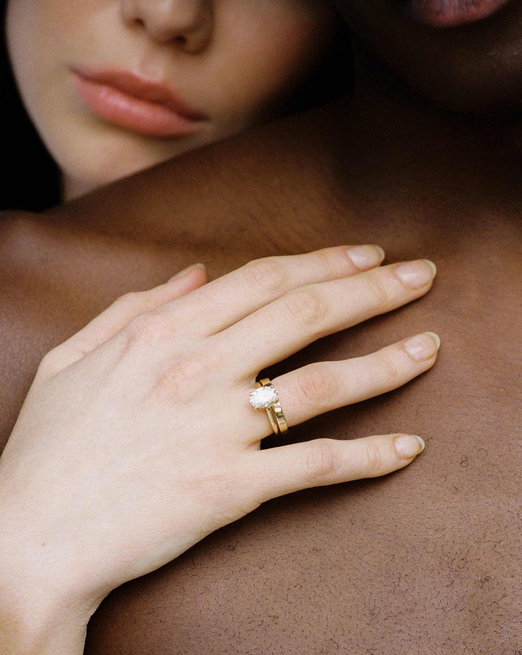 His and Hers Ring Band | 14k Solid Gold - Image 10