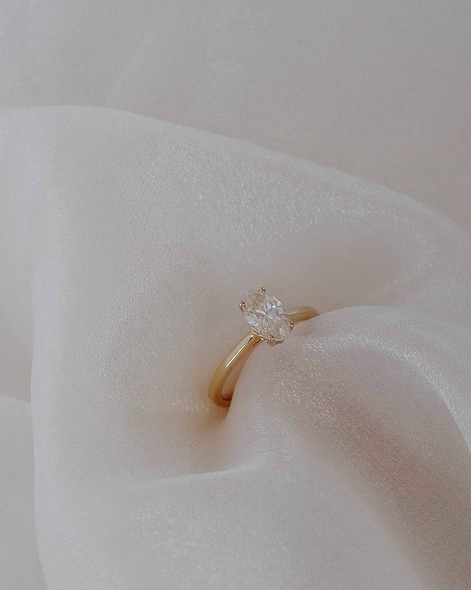 Marquise Moissanite Ring | 14k Solid Gold - Image 6