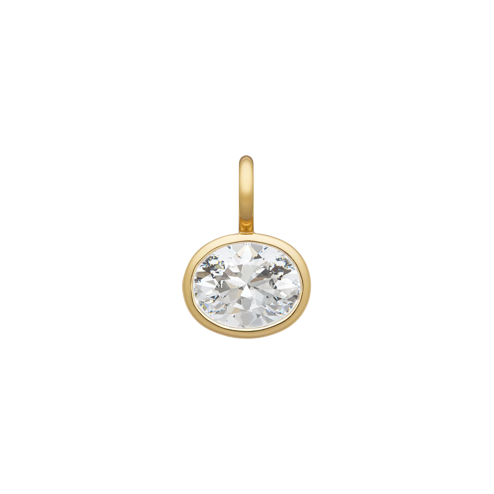 Oval Bezel Pendant