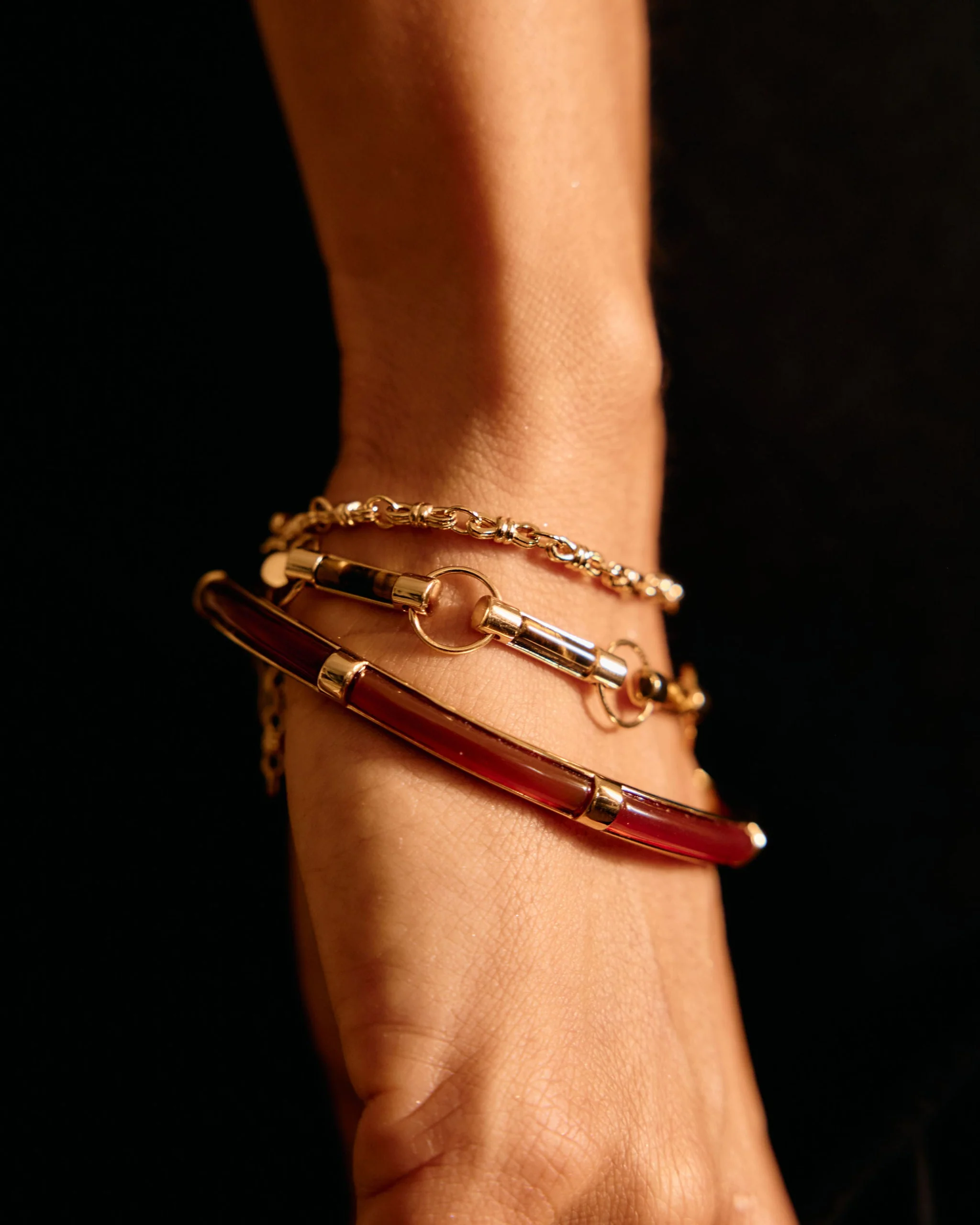 Ana Agate Bangle - Image 2