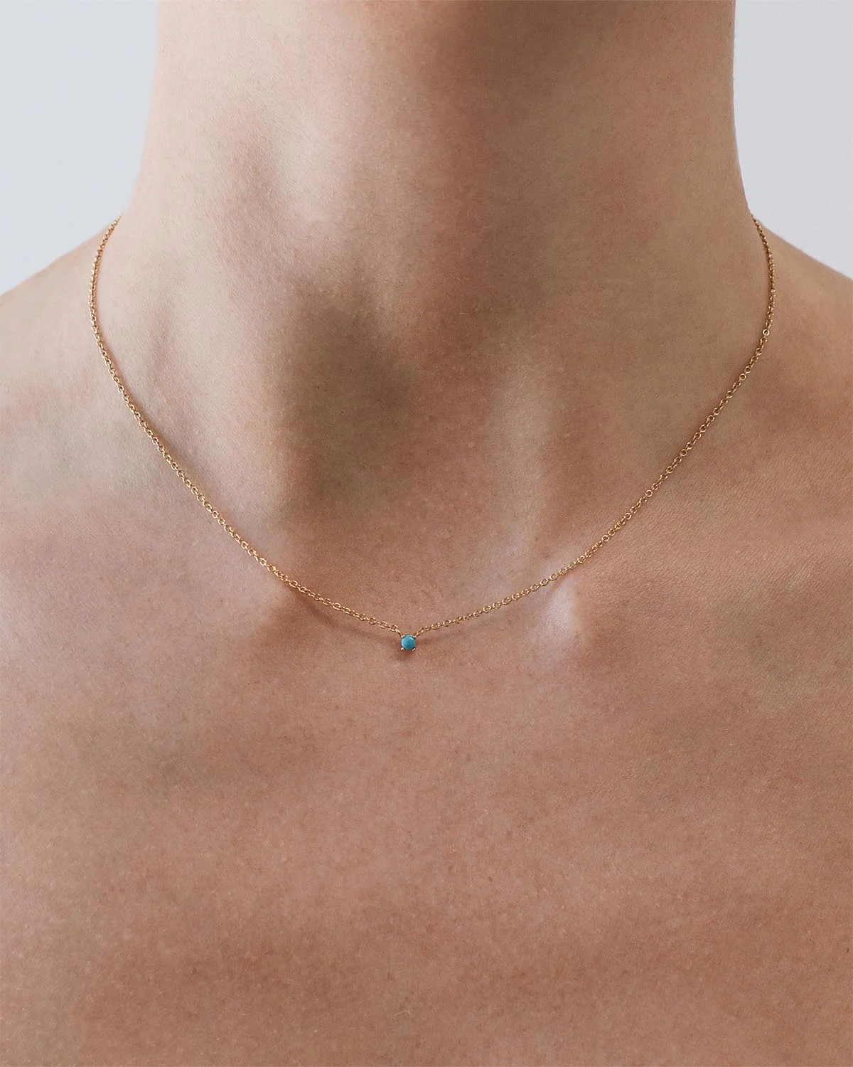 Petite Birthstone Necklace - Image 6