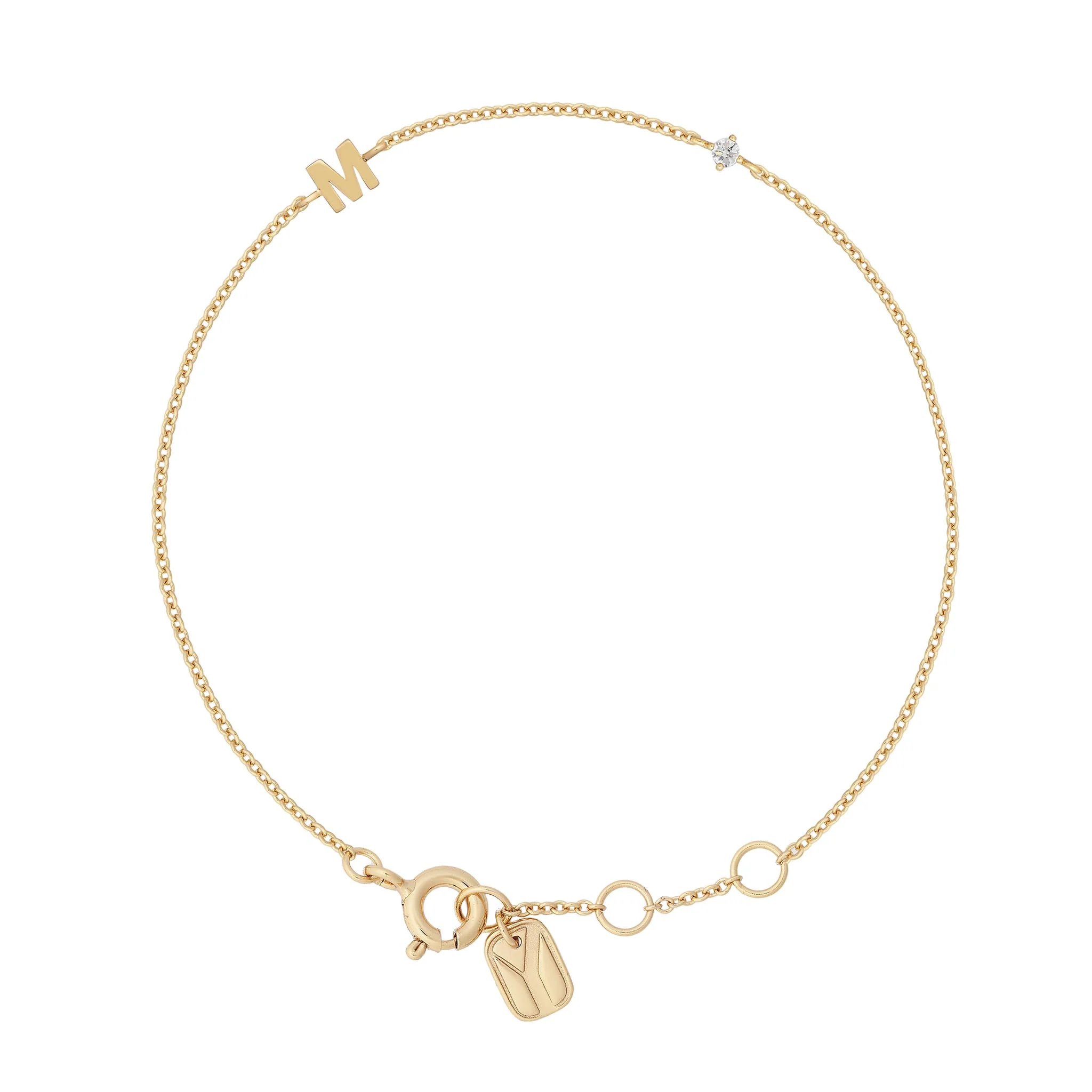 Petite Initial Bracelet - Image 20