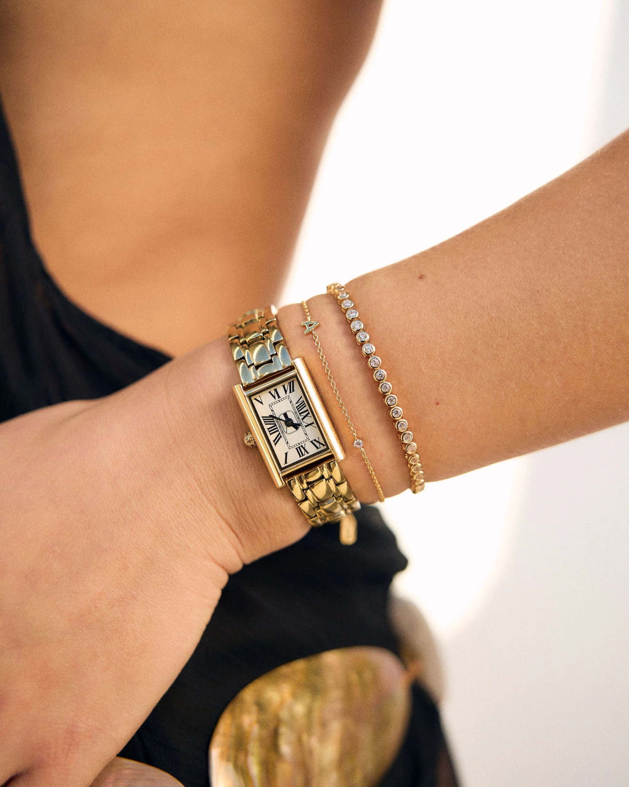 Petite Initial Bracelet - Image 6