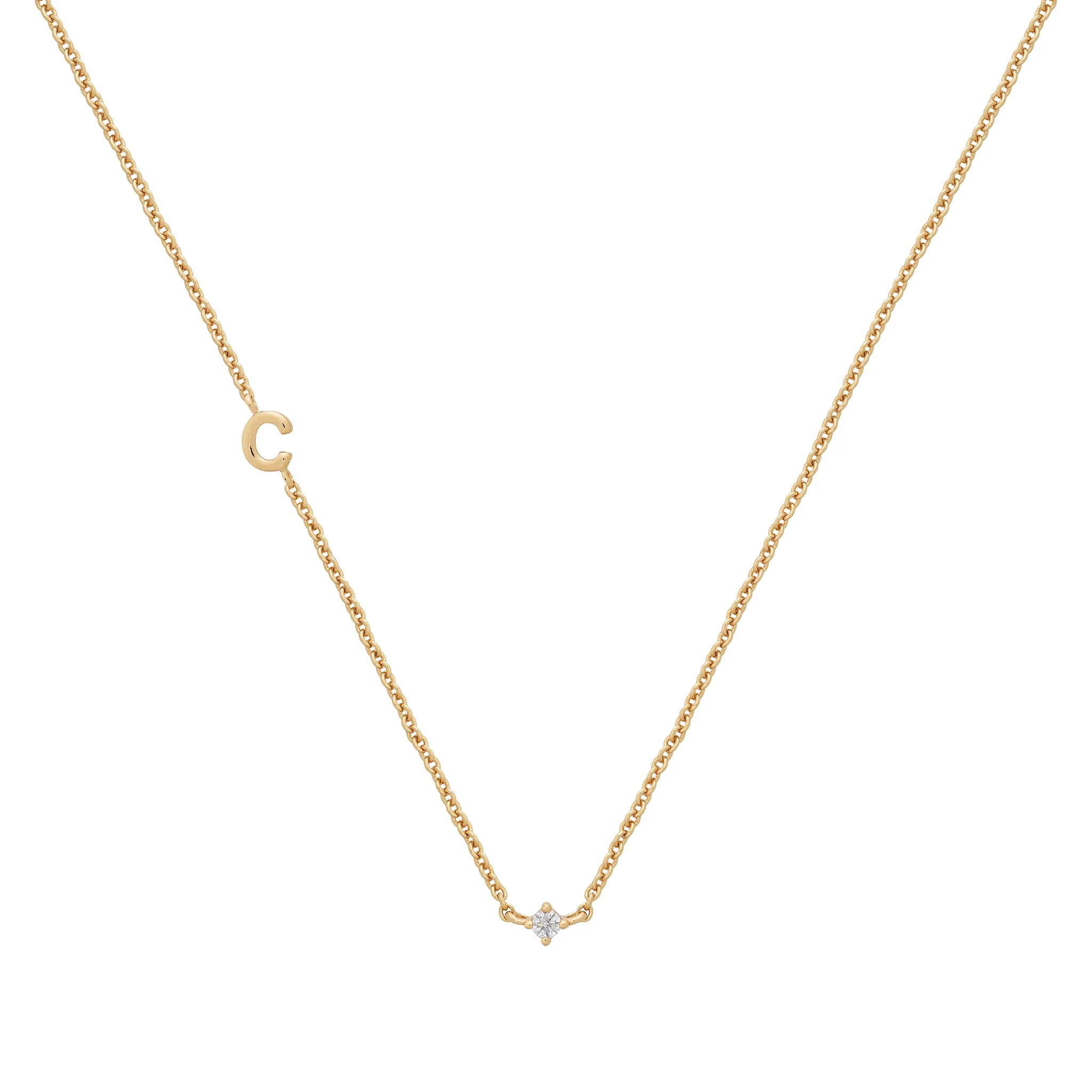 Petite Initial Necklace - Image 13