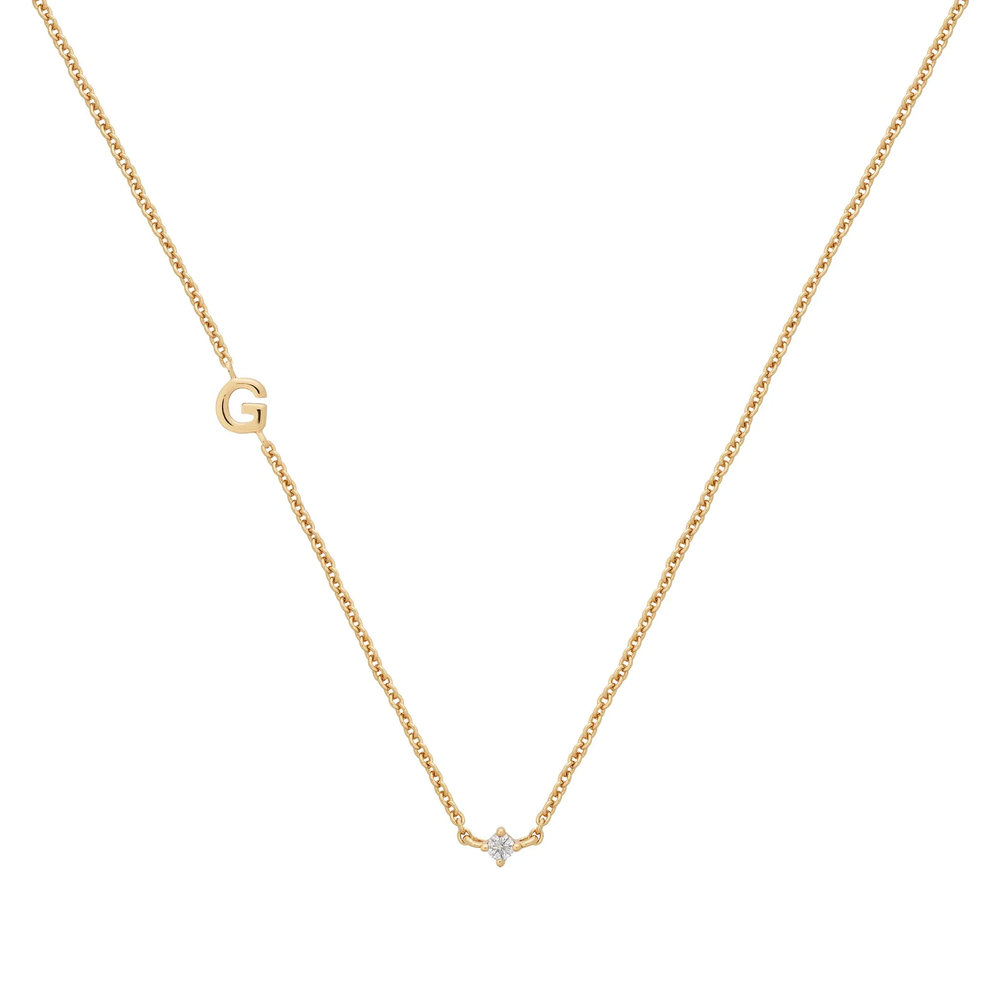 Petite Initial Necklace - Image 17