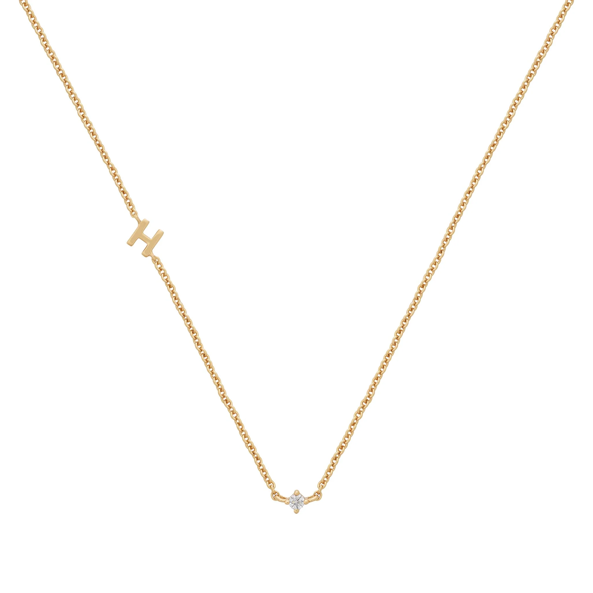 Petite Initial Necklace - Image 18