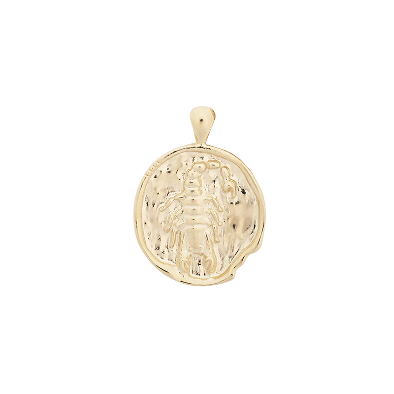 Scorpio Large Zodiac II Pendant