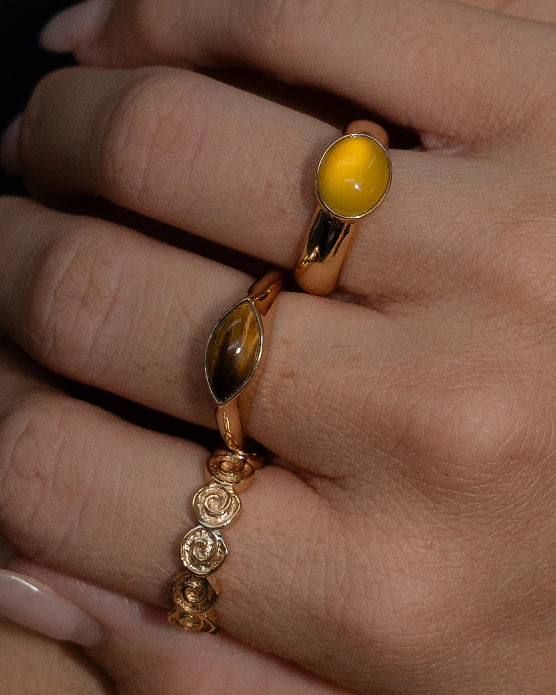 Sunna Agate Ring - Image 11