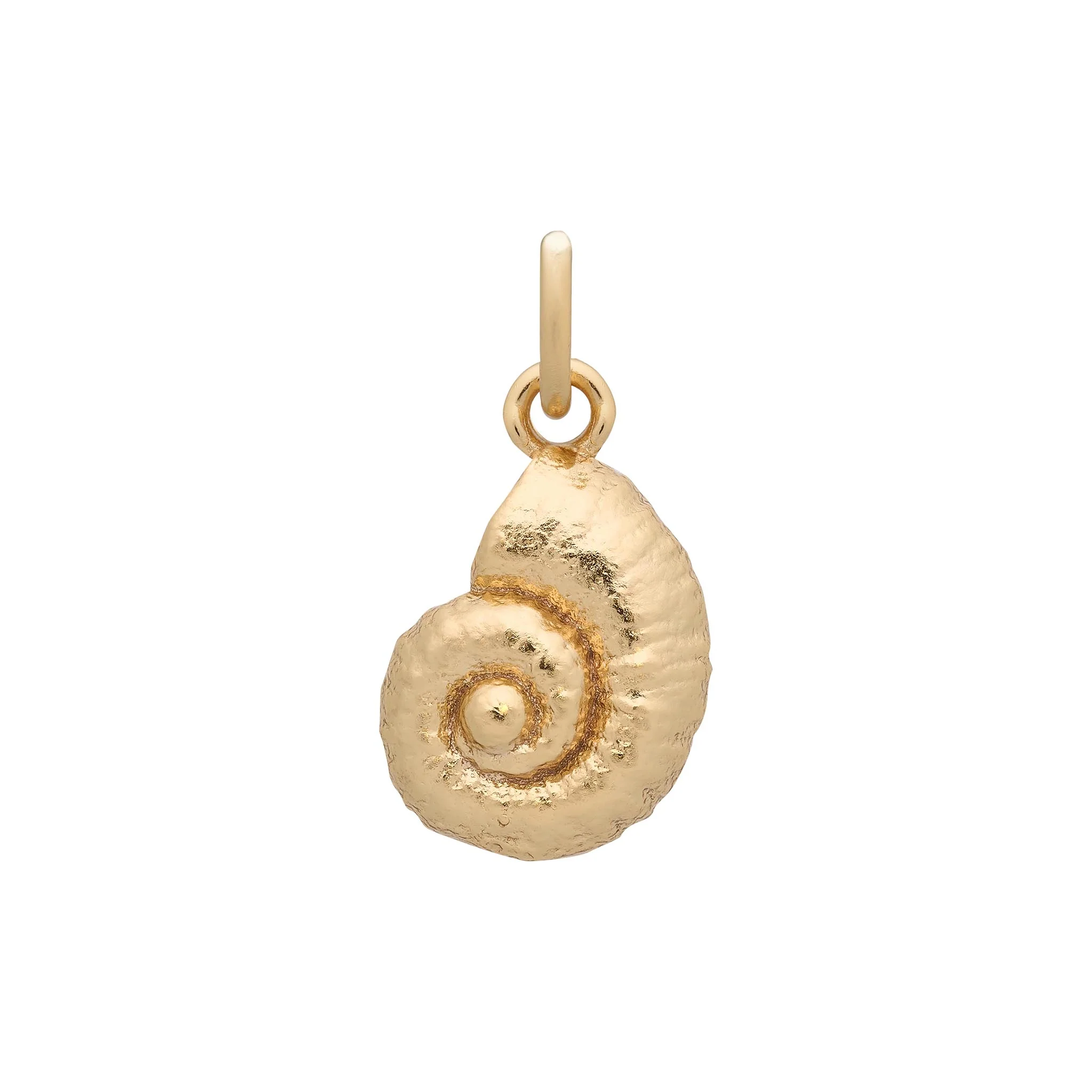 Spiral Shell Charm