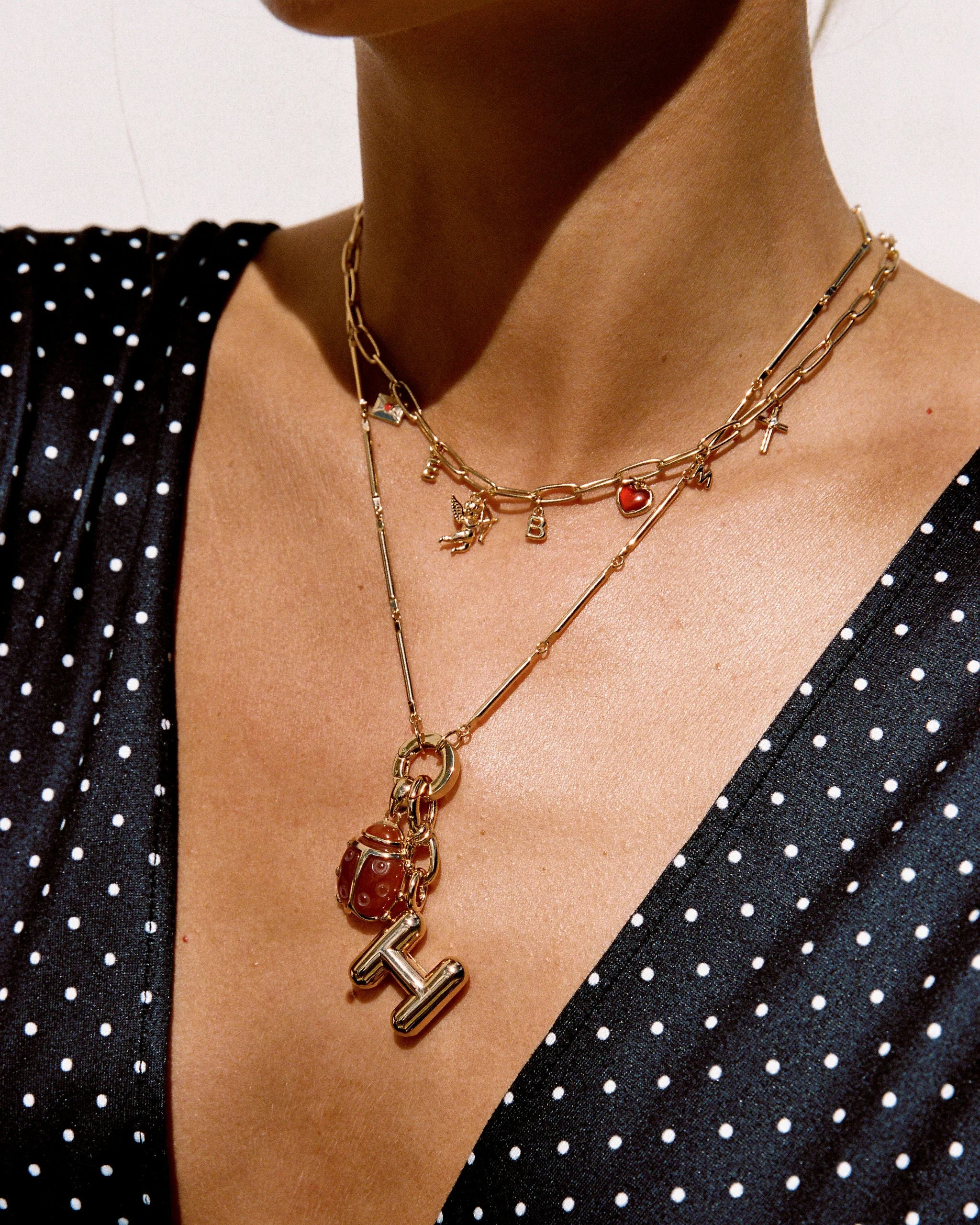 CHARM BAR Block Necklace - Image 7
