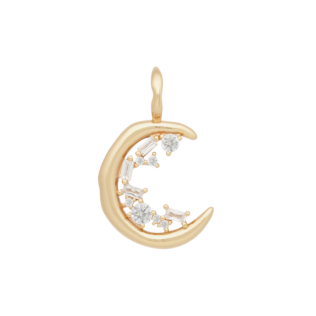 SYMBOLISM Celestial Crescent Pendant