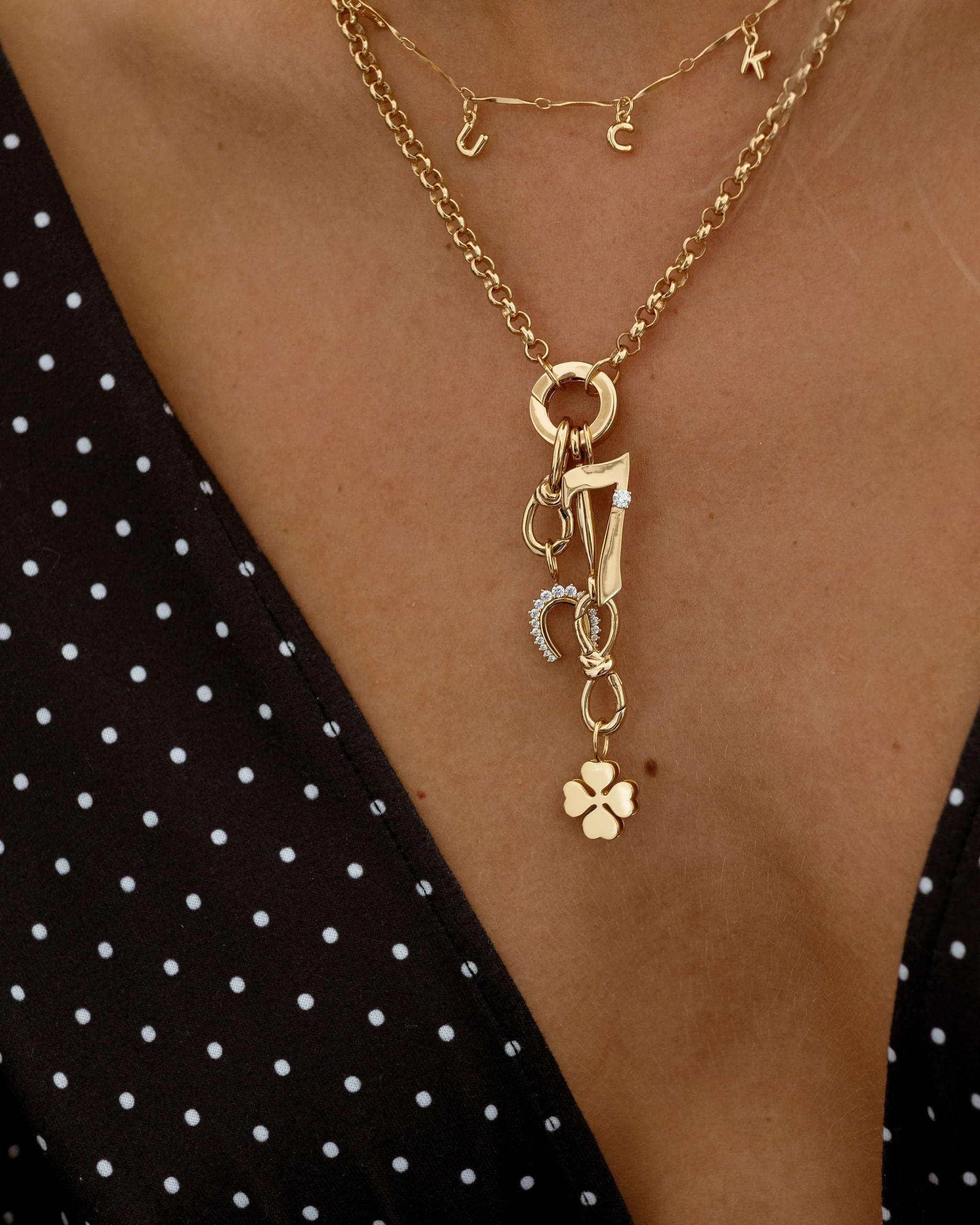 SYMBOLISM Lucky Clover Pendant - Image 3